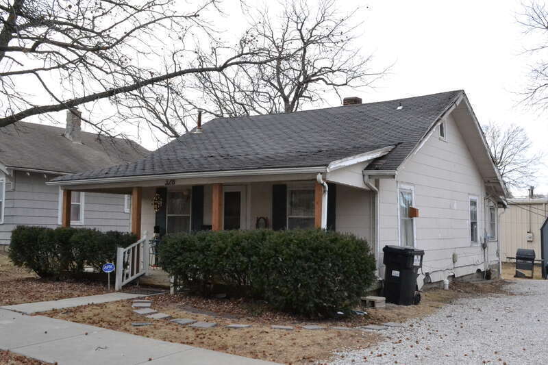 A cottage that contributes to the Southeast Green Street Historic Cottage District