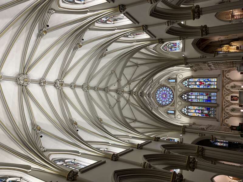 Interior view of Saint Joseph Cathedral in Buffalo