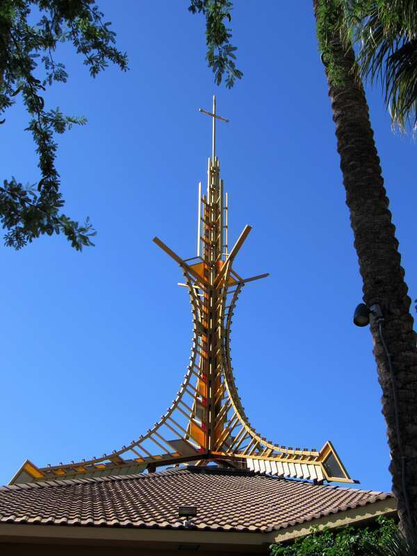 St. Louis Catholic Church in Cathedral City, California.