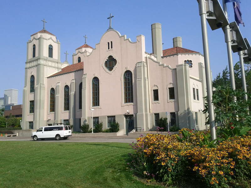 The Catholic Church building in the Uniersity of Colorado Denver, Auraria Campus