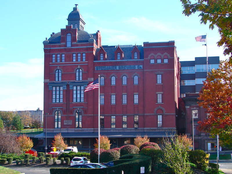 Stegmaier Brewery on the NRHP since May 30, 1979. This building is on Wilkes-Barre Street, Wilkes-Barre, Pennsylvania.  The overall site is roughly bounded by Coal, Welles, Market, Lincoln and Baltimore Streets in Wilkes-Barre