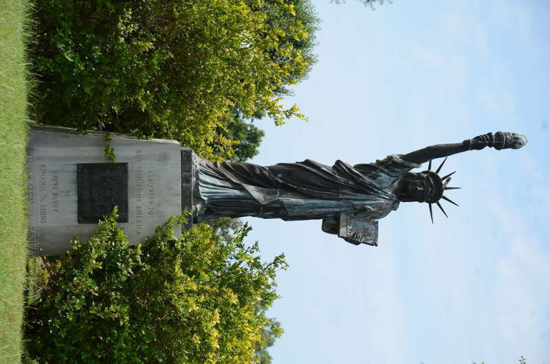 Strengthen the Arm of Liberty Monument-Pine Bluff