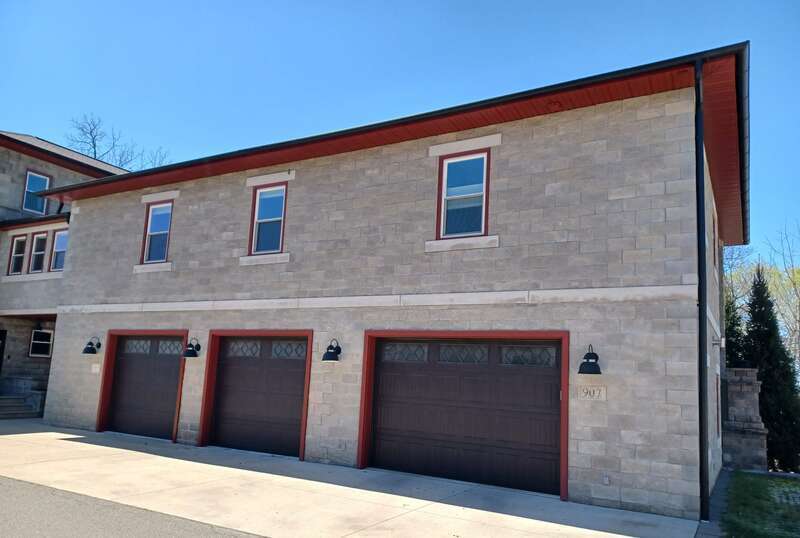 Sunday Ln &amp;amp; 9th St view of Franconia garage, Winona Lake, IN