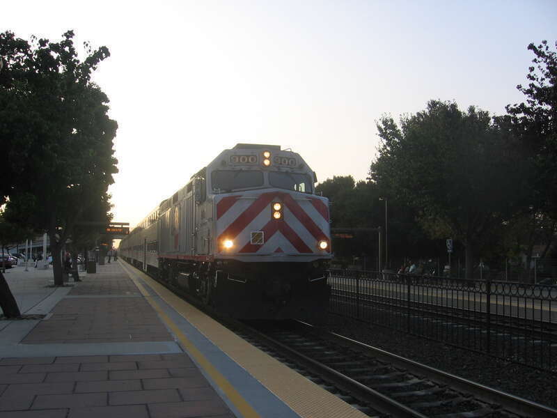 The Sunnyvale (Caltrain station) in Sunnyvale, California, USA.