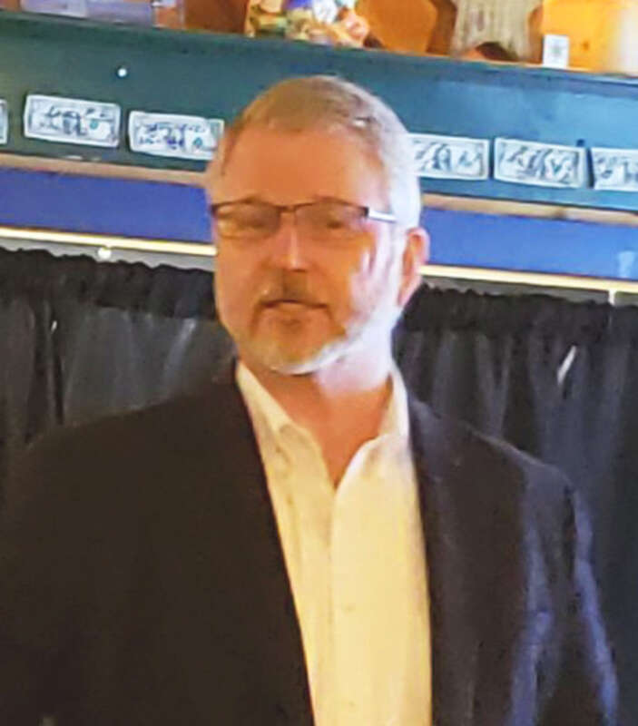 This is Texas Republican Party State Chairman James R. Dickey, speaking to the Kingwood Tea Party at the Tin Roof BBQ in Atascocita, Texas on April 4, 2019.
