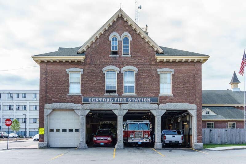 Central Fire Station, Taunton, Massachusetts.