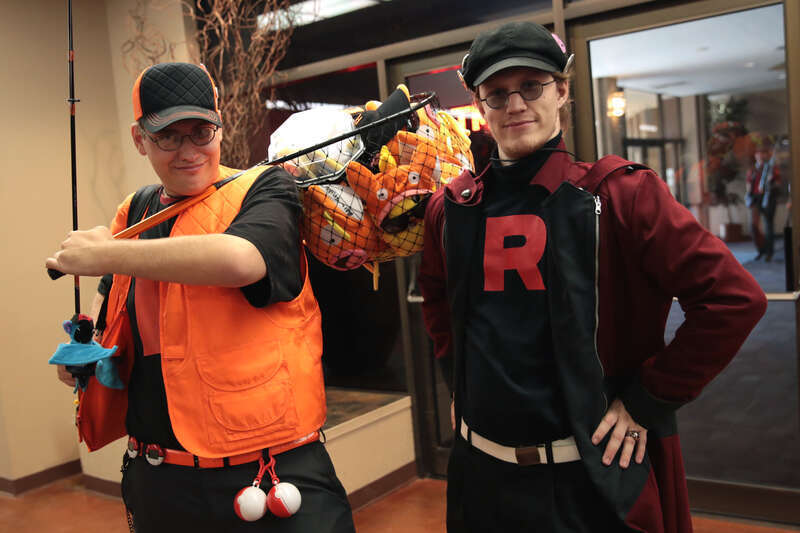 Team Rocket cosplayers at the 2017 Taiyou Con at the Mesa Convention Center in Mesa, Arizona.

Please attribute to Gage Skidmore if used elsewhere.