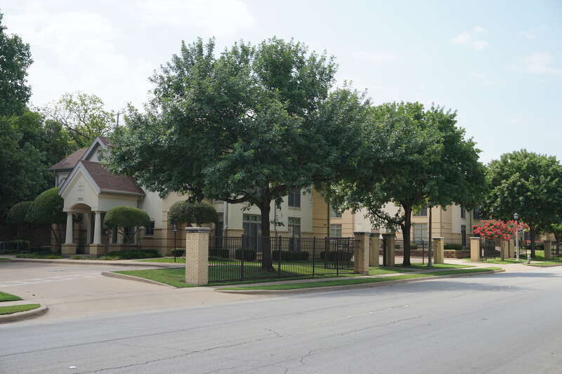 McCart Housing on the campus of Texas Christian University in Fort Worth, Texas (United States).