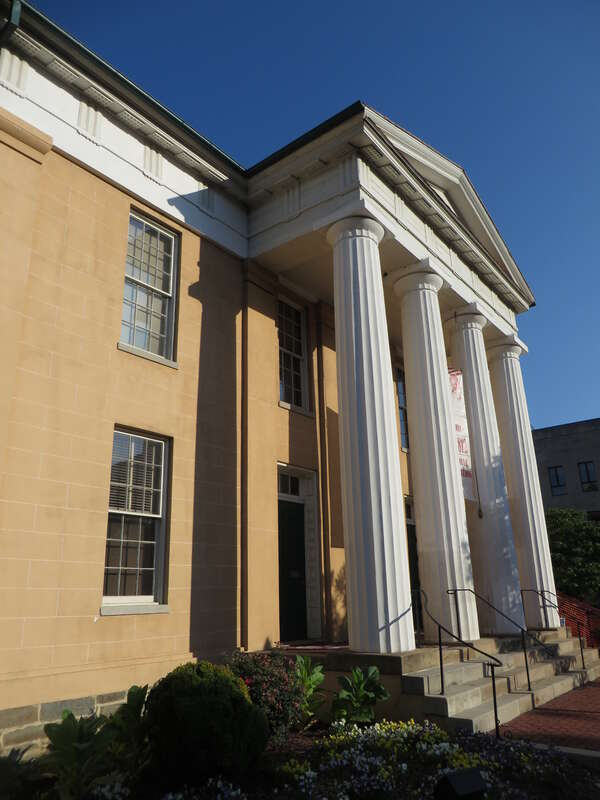 The Lyceum is a historic structure in Alexandria, Virginia. It was built in 1839, and has been listed on the National Register of Historic Places since May 27, 1969. It was built primarily as a lecture hall, and served as a hospital during the