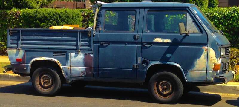 VW transporter truck