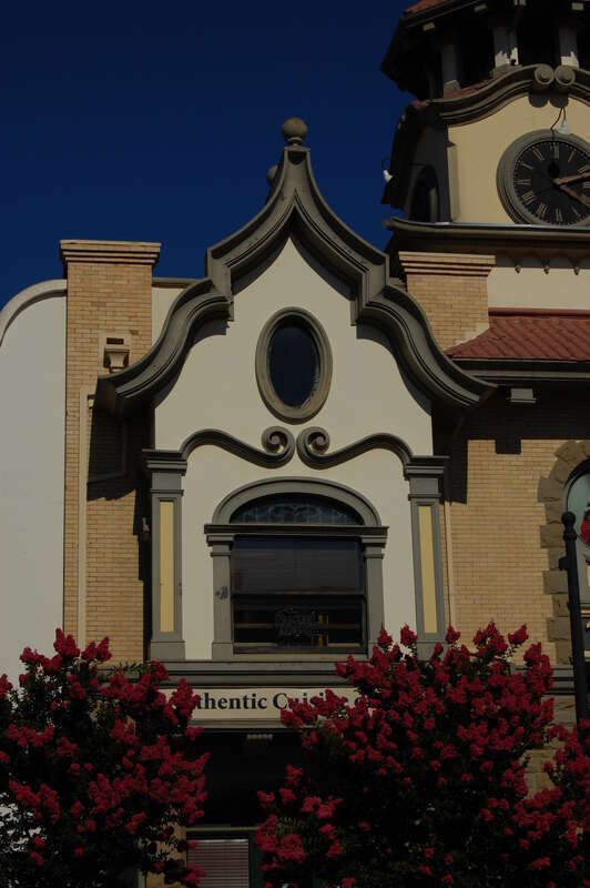 The original Gilroy City Hall. built in 1905. 7400 Monterey Street. Gilroy, California, United States.