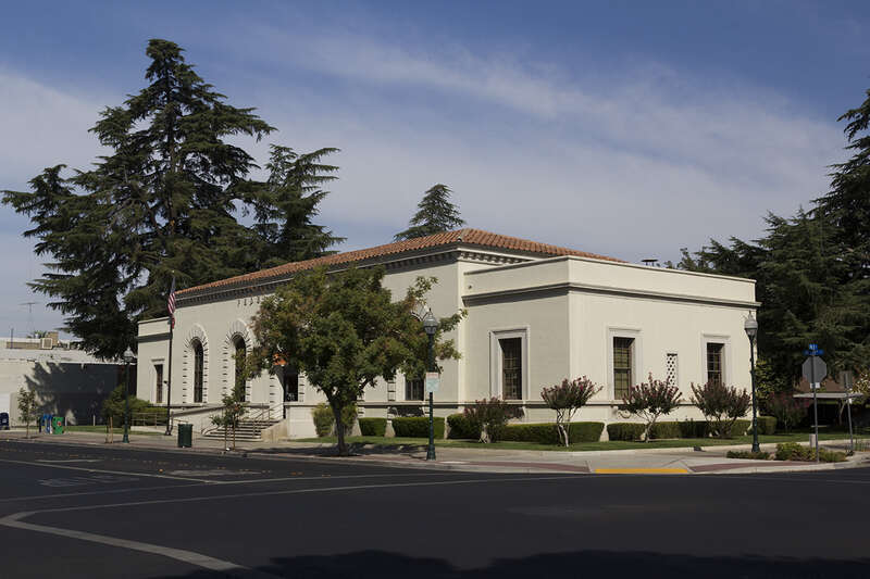 U.S. Post Office, Merced (built 1933) — in Merced, Merced County, San Joaquin Valley, California.