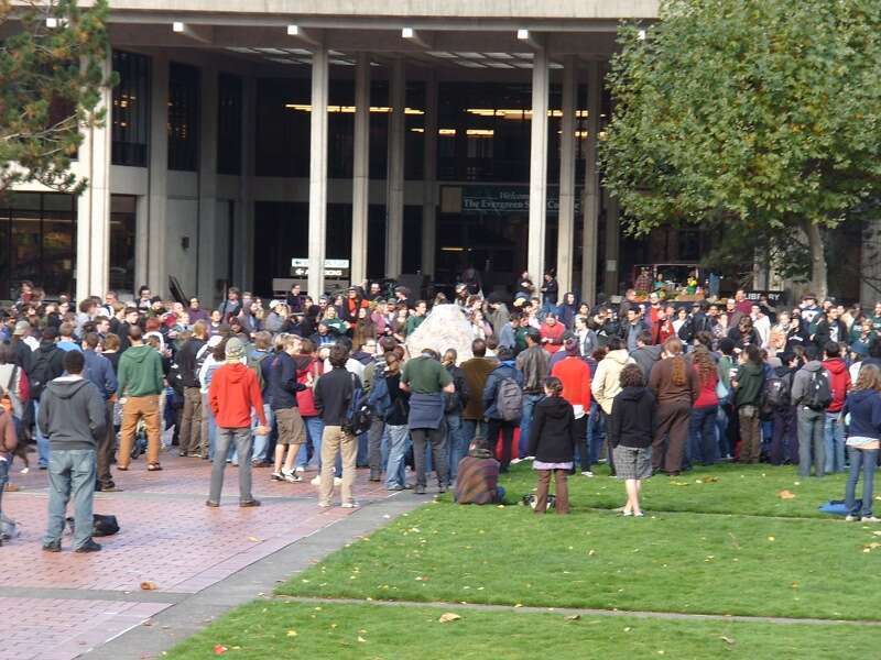 Volcano at Evergreen State