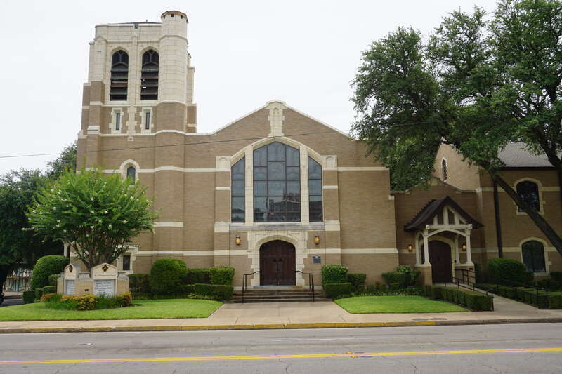 First Presbyterian Church in Waco, Texas (United States).