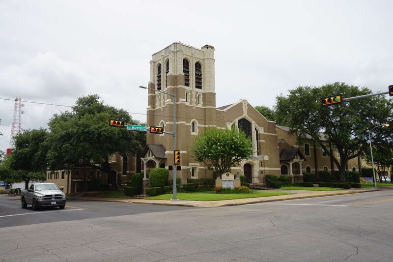 First Presbyterian Church in Waco, Texas (United States).