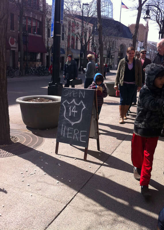 &quot;open here&quot;