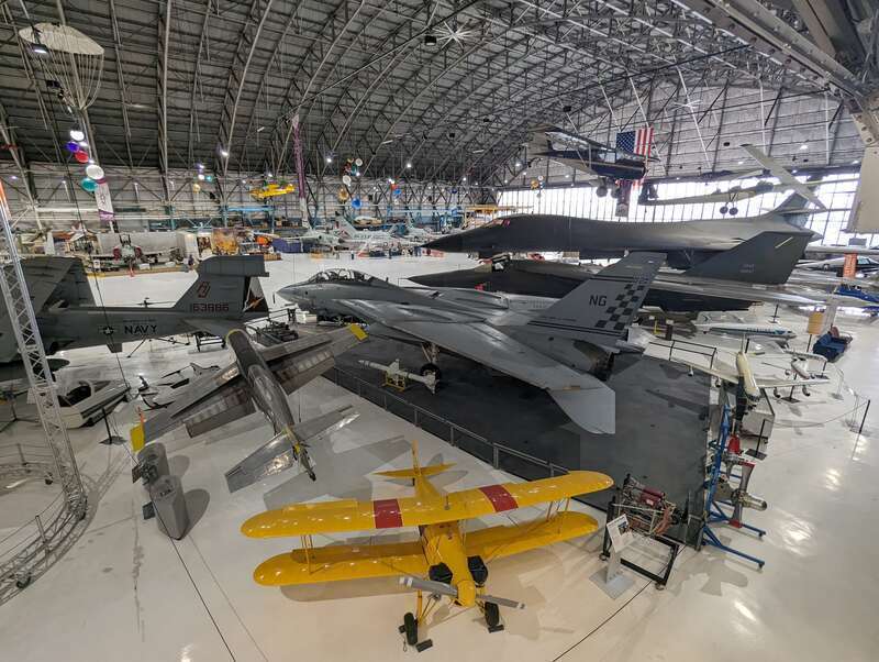 Wings Over the Rockies Air and Space Museum birds eye view 2023