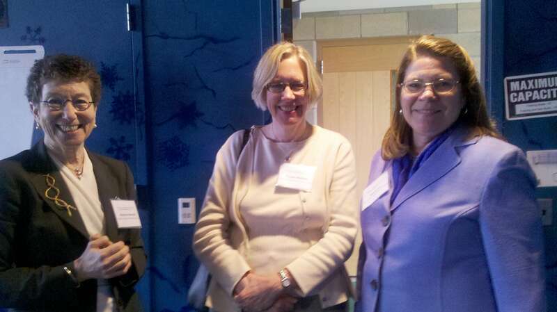 With Susan Hildreth, Maud Lyon Marsha Semmel @  detroit zoo today