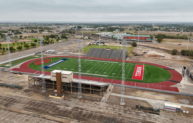 Wool Bowl stadium in Roswell, New Mexico