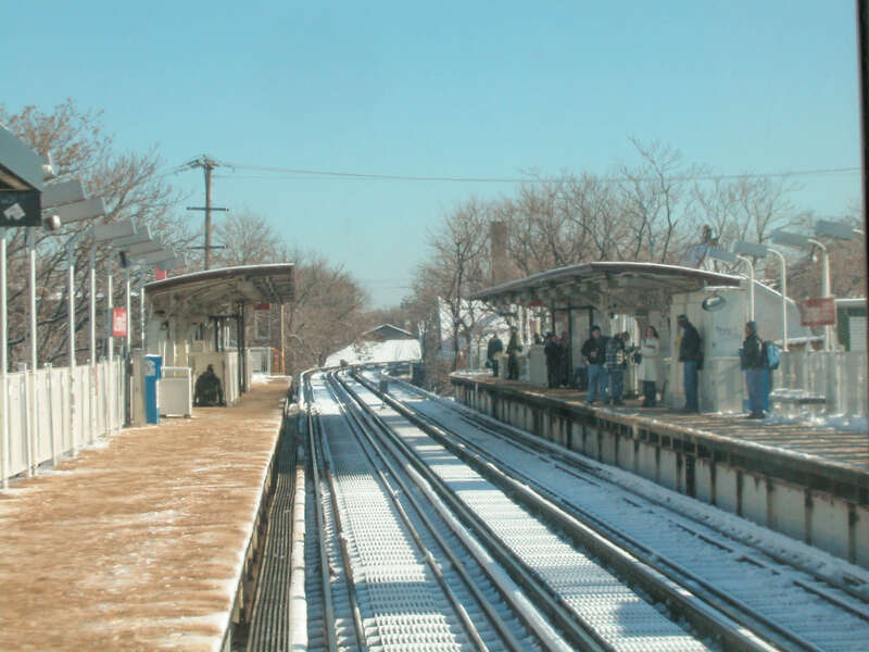 20061202 33 CTA Brown Line L @ Damen Ave.