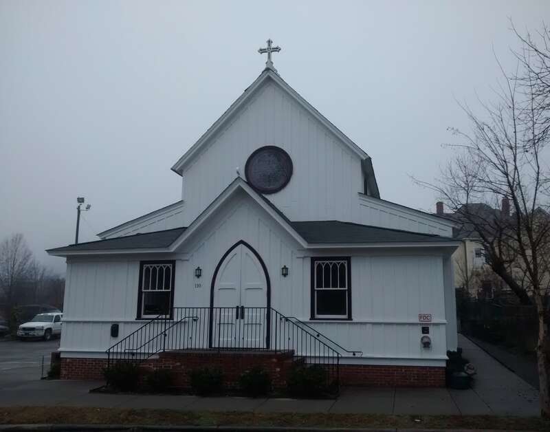 A historic chapel in Raleigh, North Carolina.