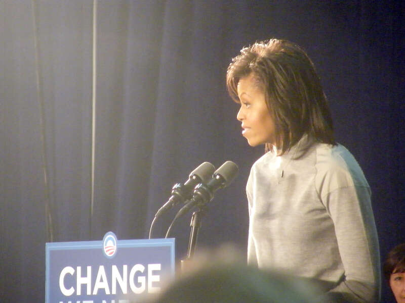Michelle Obama in Fort Wayne Indiana
Fort Wayne Indiana October 15 2008