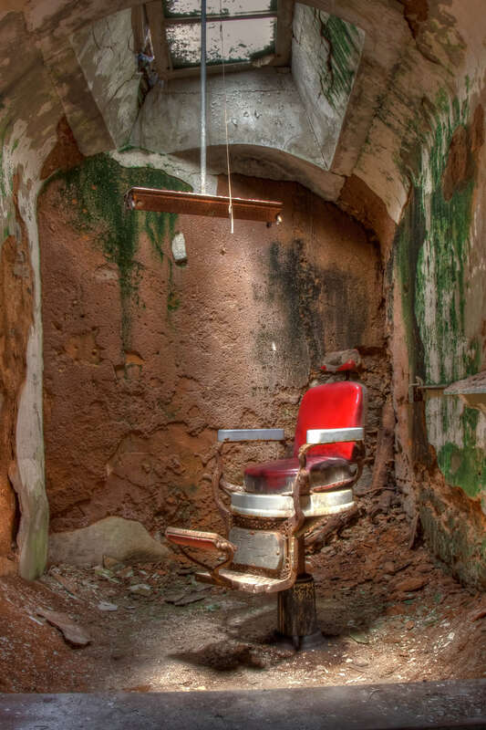 Eastern State Penitentiary was once the most famous and expensive prison in the world, but stands today in ruin, a haunting world of crumbling cellblocks and empty guard towers.
Known for its grand architecture and strict discipline, this was the
