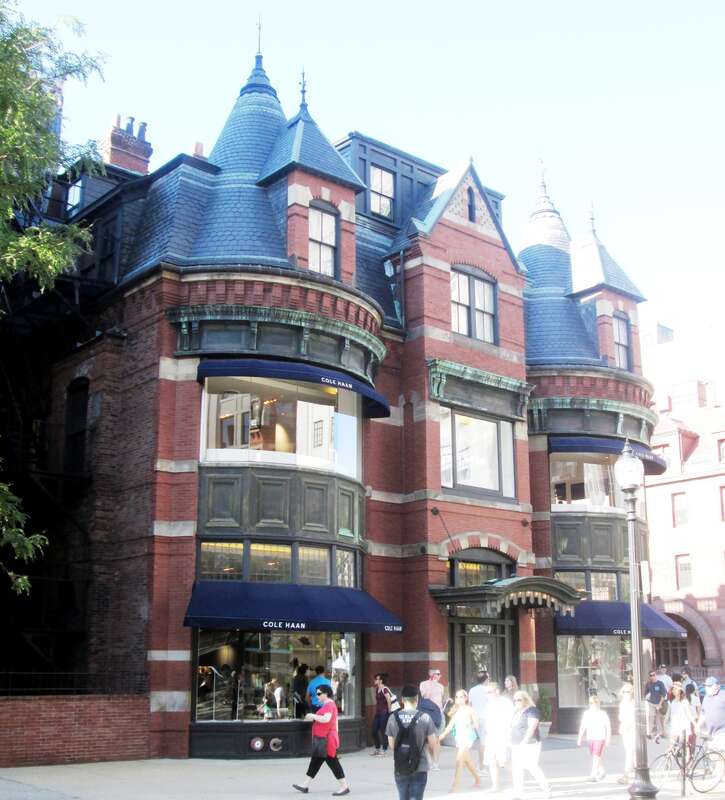 The Charles Amos Cummings House, located at 109 Newbury Street at the corner of Clarendon Street in the Back Bay neighborhood of Boston, Massachusetts, was built in 1871 and was designed in the Queen Anne style by Charles Amos Cummings, an architect