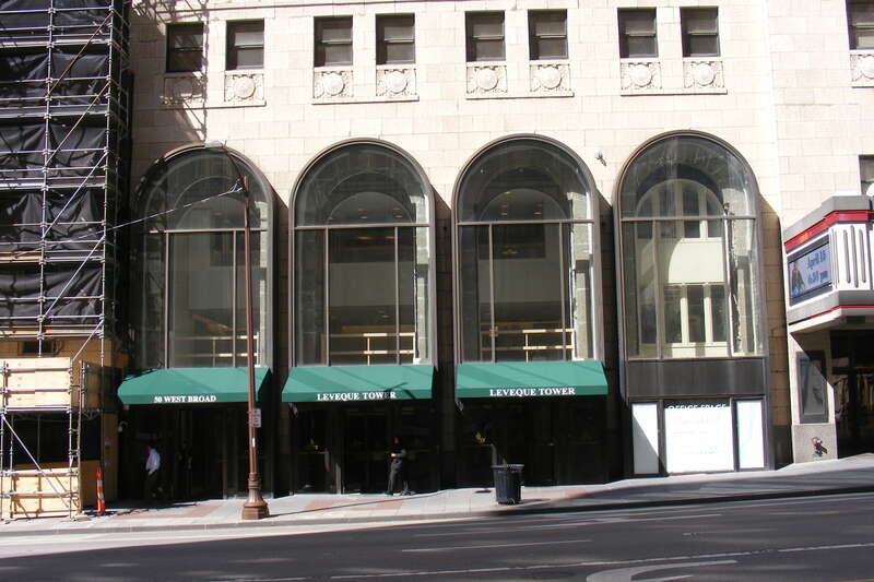 The LeVeque Tower in Columbus, Ohio.