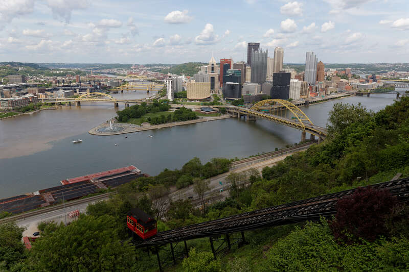 Downtown Pittsburgh from Duquesne Incline