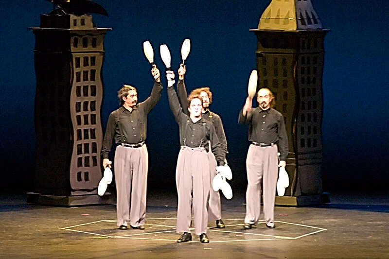 The Flying Karamazov Brothers in  &quot;LIFE: A Guide for the Perplexed&quot;