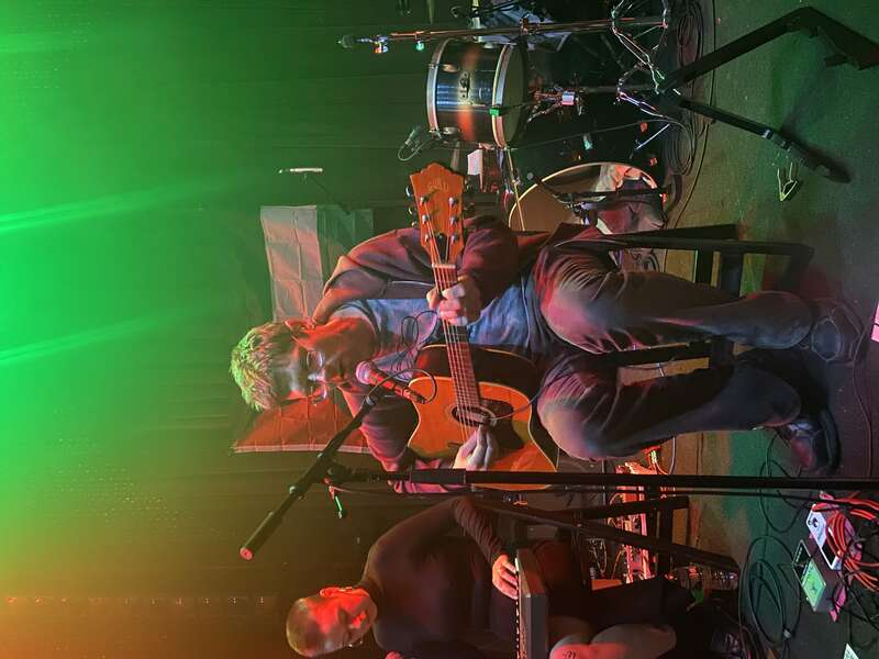 Greg and Veronica Mendez performing at Johnny Brenda’s in Philadelphia