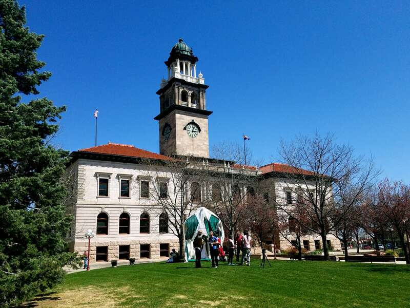 The historic El Paso County Courthouse operated from 1903 to 1973. Since 1979, it has been the amazing Colorado Springs Pioneers Museum.