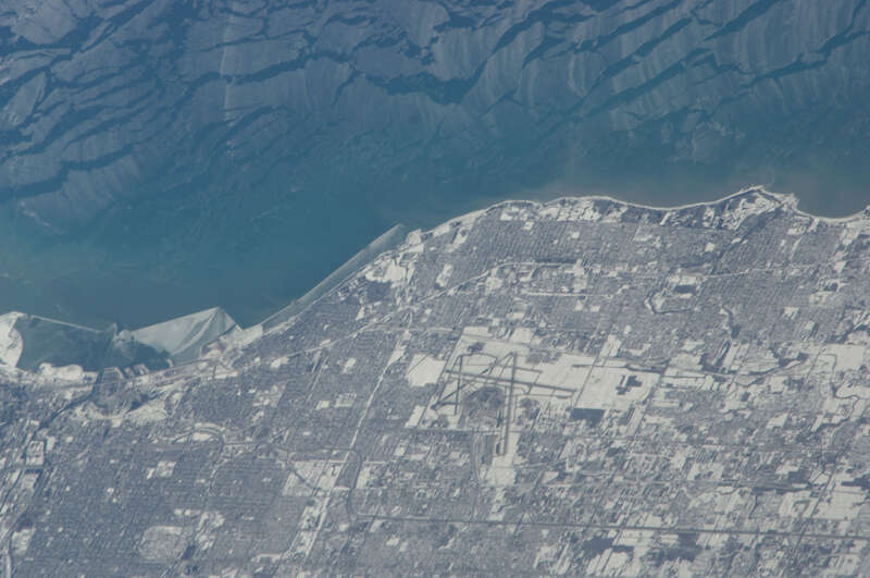 View of Wisconsin taken during ISS Expedition 18.