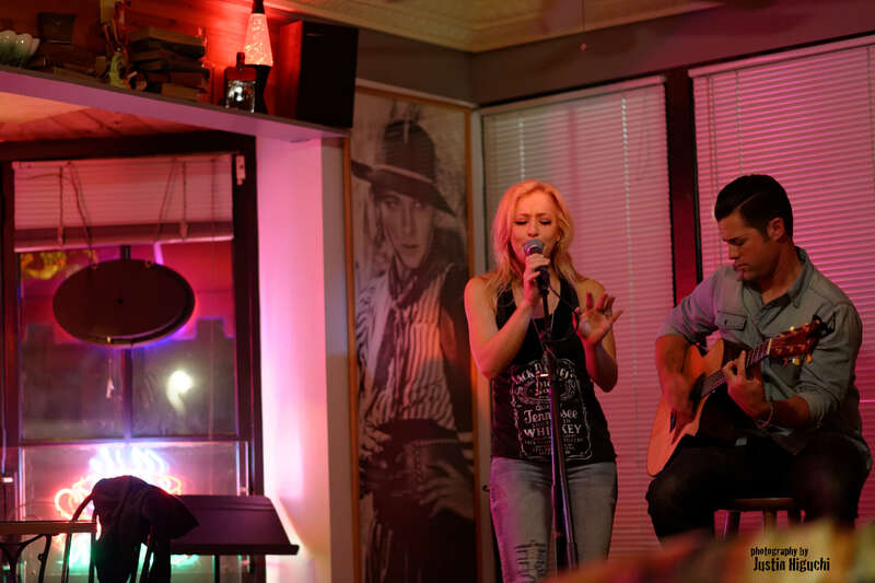 &quot;NAMM Week: Songwriter Series&quot; Songwriters Round at The Ugly Mug Cafe in Orange CA on January 22nd, 2014. Kaela Kinney, Ry Bradley, Ryan Terrigno, Katelyn Marie, Heidi Howard, and Scott McLaughlin performed.