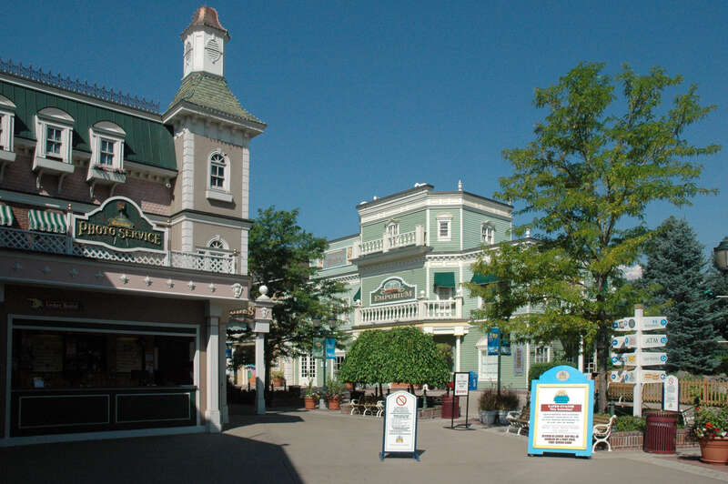 Main Street, Elitch Gardens Theme Park, Denver, 2009