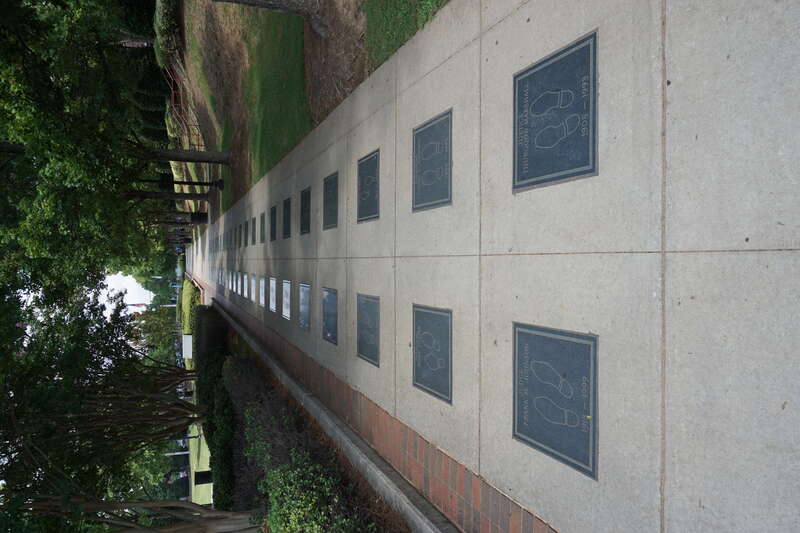 The International Civil Rights Walk of Fame at the Martin Luther King Jr. National Historic Site in Atlanta, Georgia (United States).