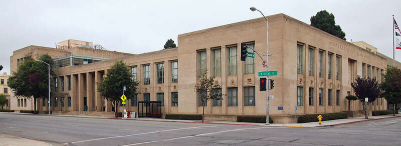 Monterey County Courthouse, 240 Church St, Salinas, California, USA.  Viewed from the southeast.  





This is an image of a place or building that is listed on the National Register of Historic Places in the United States of America. Its reference