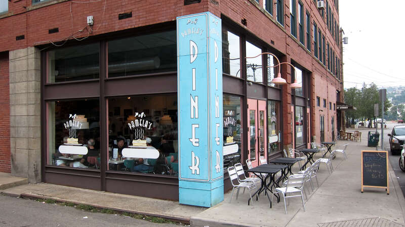 Good enough food at Pamela's that the owners were asked to cook a breakfast at the Whitehouse.