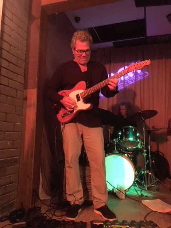 Randy Bernsen performing at the River Market in Fort Lauderdale.