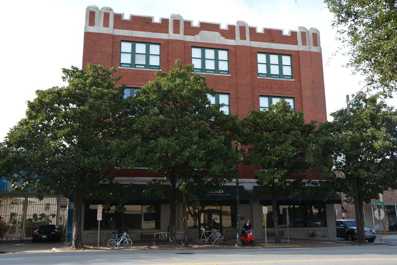 The Slotin Building, Savannah, Georgia, U.S. On Martin Luther King Jr Blvd.  Now one of the buildings of the Savannah College of Art and Design.