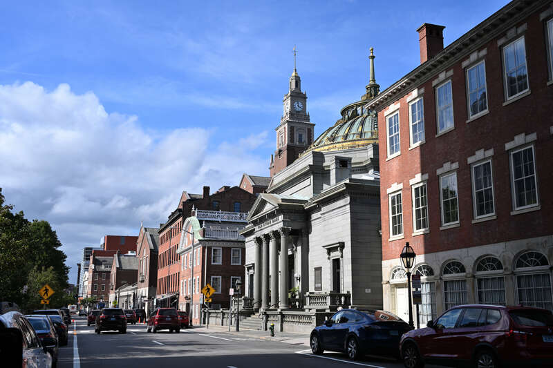 South Main Street in Providence, looking north