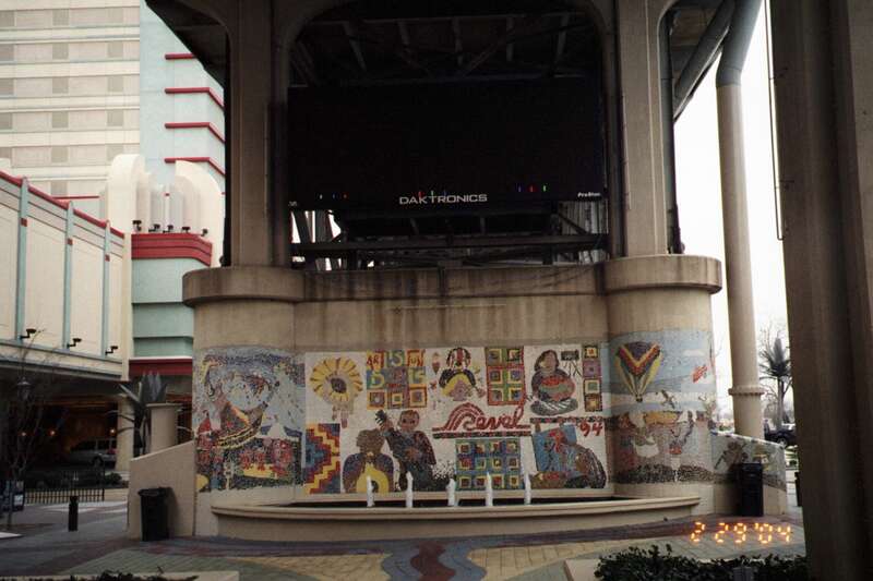 Underside of Texas Street Bridge in Shreveport