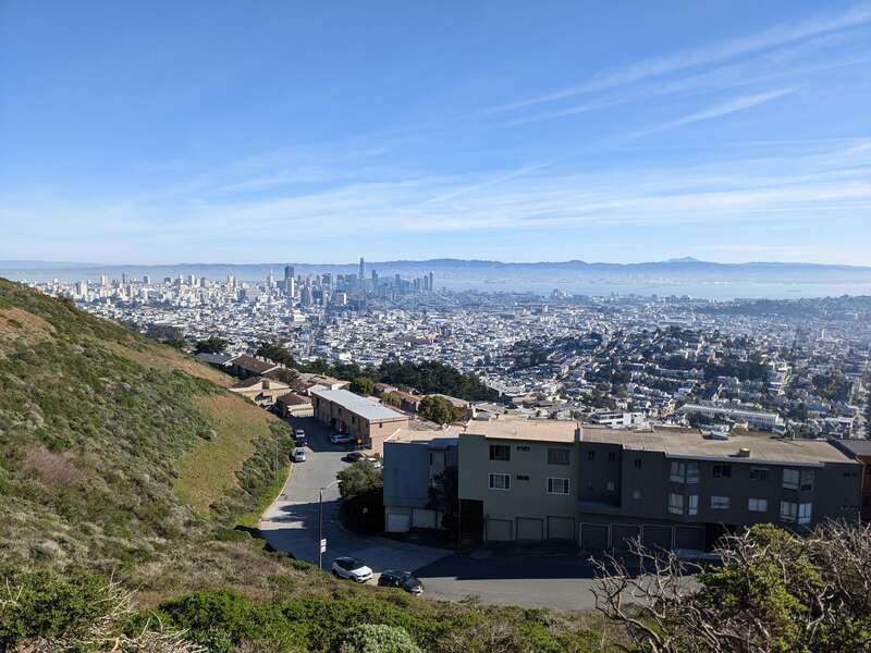 View from Twin Peaks, San Francisco