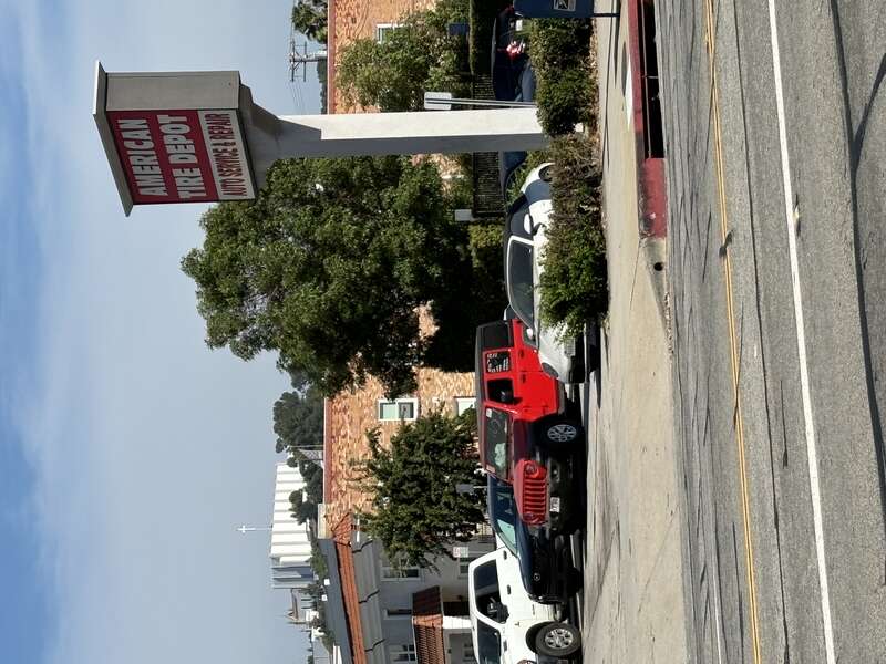 View of Hall of Crucifixion from Glendale, California.