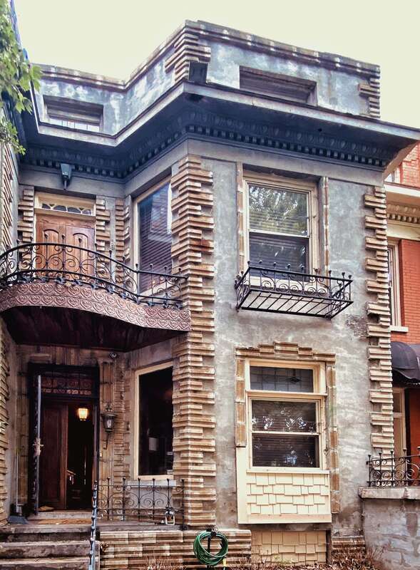 The residence of the late Kristopher Kendrick located in the  McMillan Flats - built circa 1900