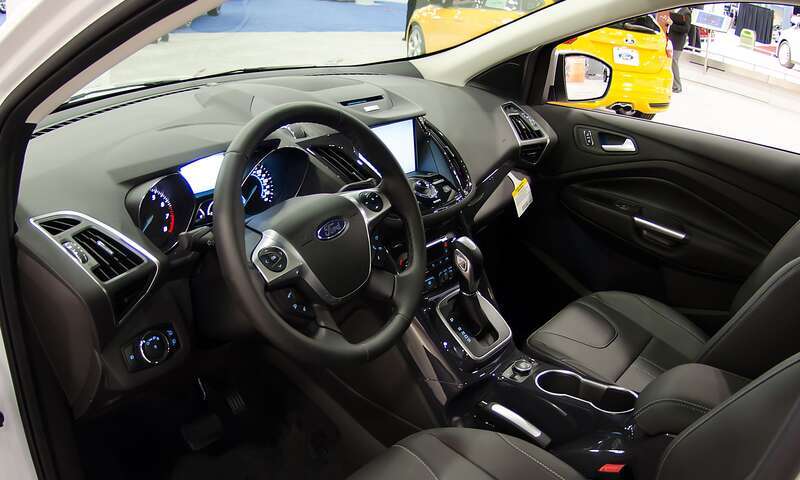 Nice new 2013 Ford Escape with Ecoboost technology at the Miami International Auto Show.