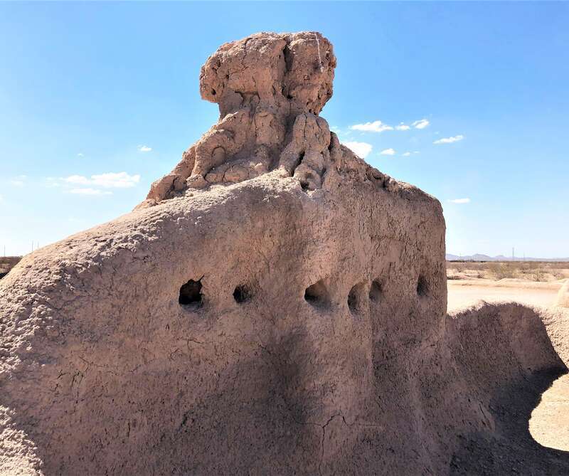 Casa Grande Ruins National Monument, located at 1100 West Ruins Road in Coolidge, Pinal County, Arizona, is an archaeological site and ruins of the Pre-Columbian Hohokam culture dating from c.12th century-15th century. &quot;Casa Graade&quot; (Big House) is