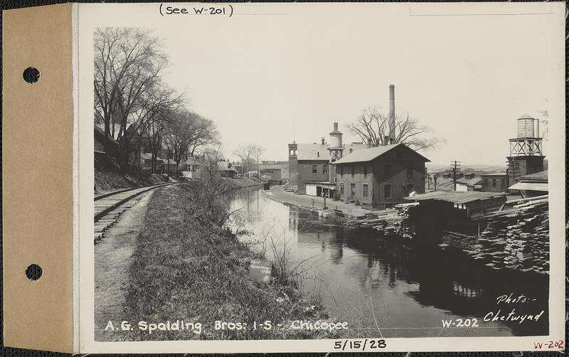 Title supplied by cataloger.; Print in album volume MDWSC, Real Estate, Ware River Watershed Protection, Volume 5 (Gaging Stations), Chief Engineer set, and in album volume MDWSC, Stream Gage Photos; See W-201; same as SG-9; Massachusetts