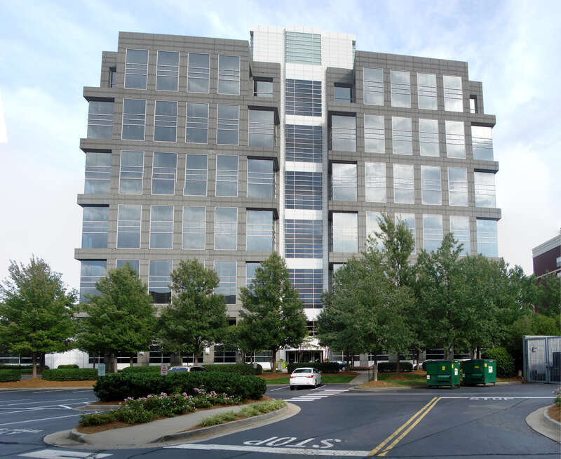 This building is the head office of AirWatch, Wendy's and Arby's